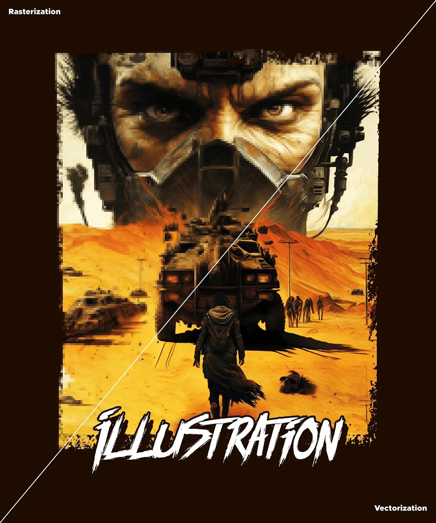 Vectoring / Image Clean Up - Print Me Shirts