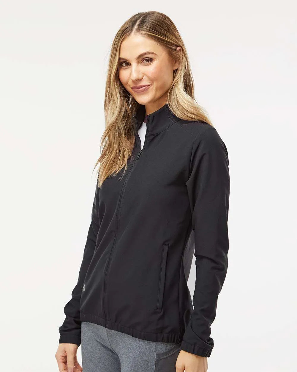 Women's 3-Stripes Full-Zip Jacket - A268 - Print Me Shirts