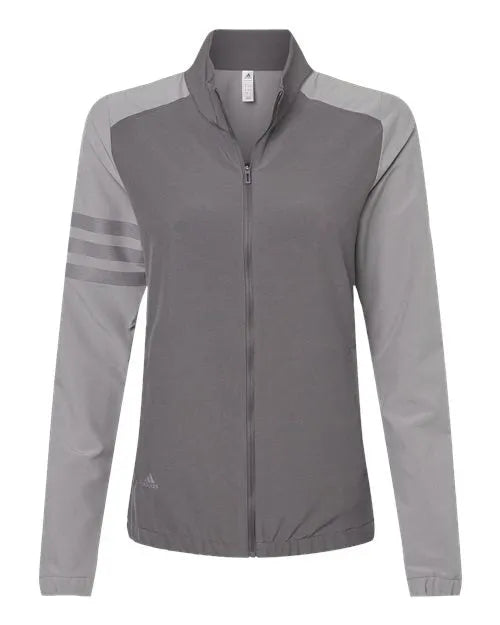 Women's 3-Stripes Full-Zip Jacket - A268 - Print Me Shirts