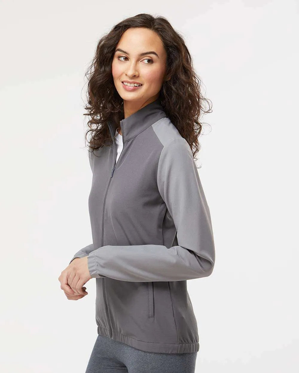 Women's 3-Stripes Full-Zip Jacket - A268 - Print Me Shirts