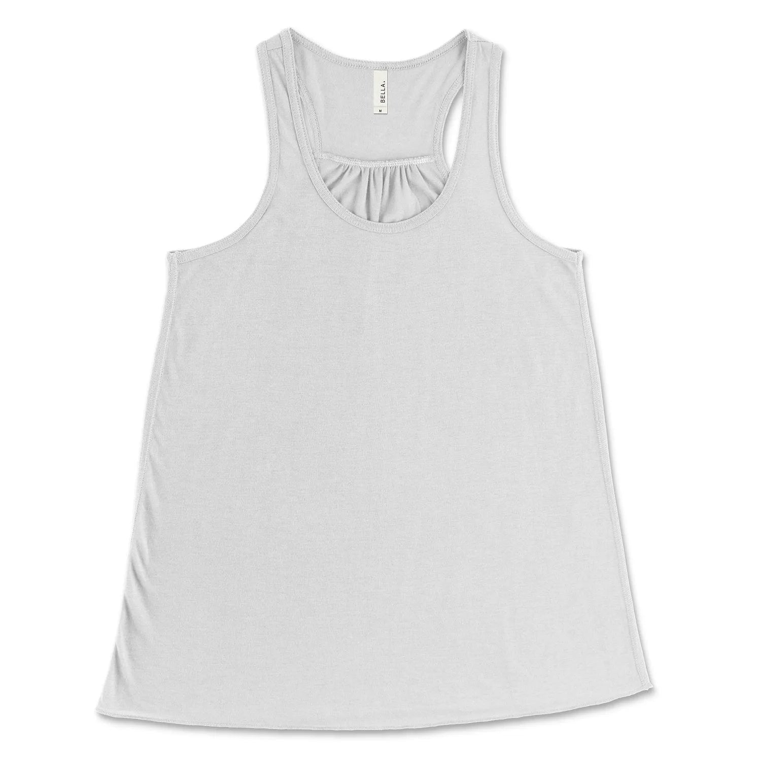 Women's Flowy Racerback Tank - 8800 - Print Me Shirts