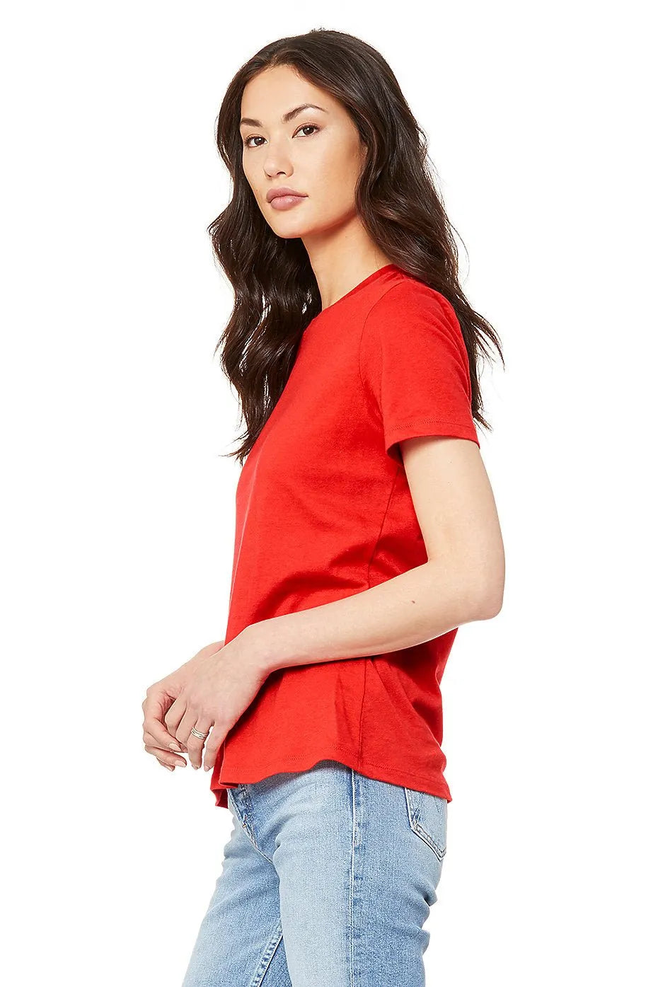 Women’s Relaxed Jersey Tee - 6400 - Print Me Shirts