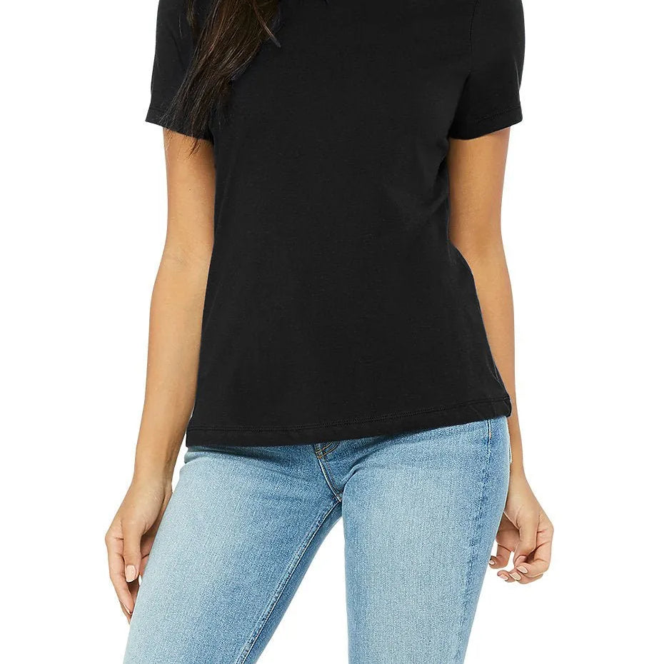 Women’s Relaxed Jersey Tee - 6400 - Print Me Shirts