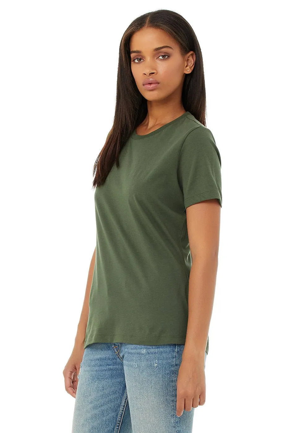 Women’s Relaxed Jersey Tee - 6400 - Print Me Shirts
