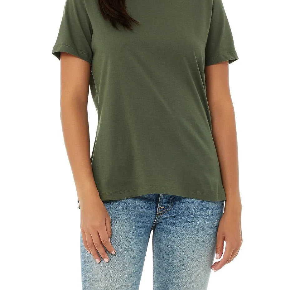 Women’s Relaxed Jersey Tee - 6400 - Print Me Shirts