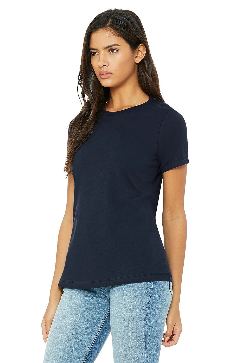 Women’s Relaxed Jersey Tee - 6400 - Print Me Shirts