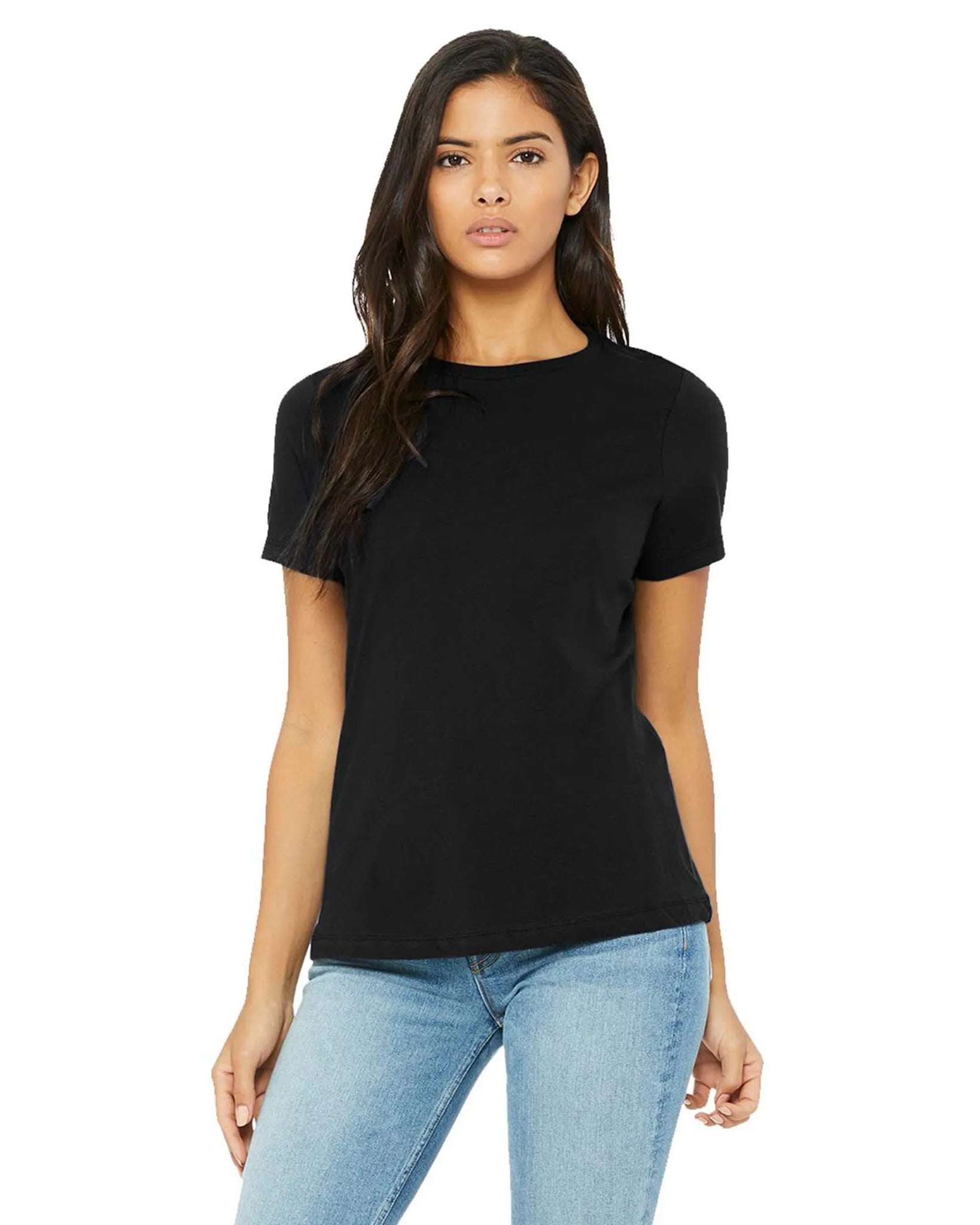 Women’s Relaxed Jersey Tee - 6400 - Print Me Shirts