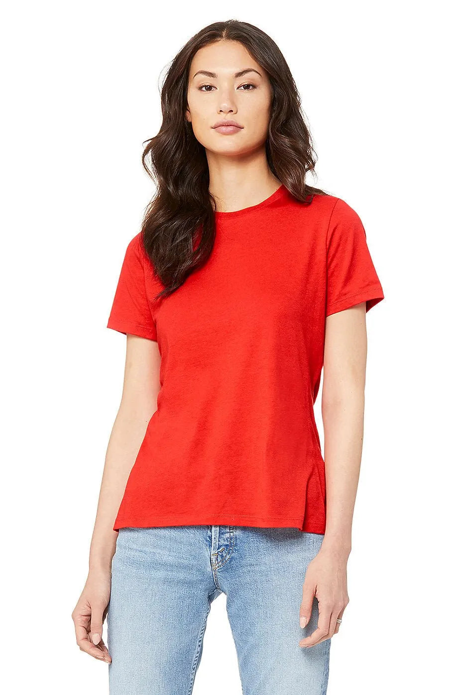 Women’s Relaxed Jersey Tee - 6400 - Print Me Shirts