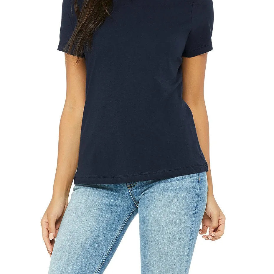 Women’s Relaxed Jersey Tee - 6400 - Print Me Shirts