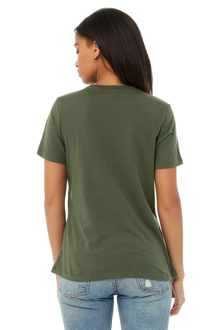 Women’s Relaxed Jersey Tee - 6400 - Print Me Shirts