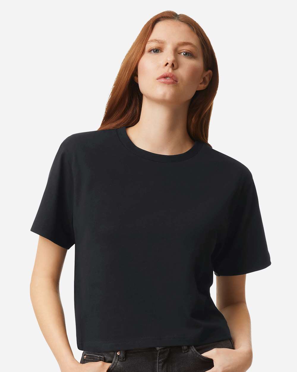 Women's Fine Jersey Boxy Tee - 102