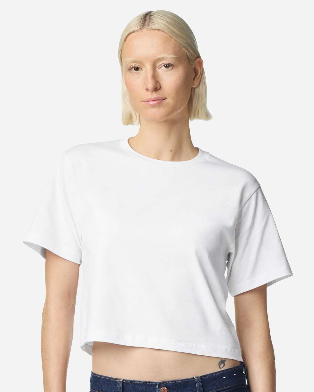 Women's Fine Jersey Boxy Tee - 102