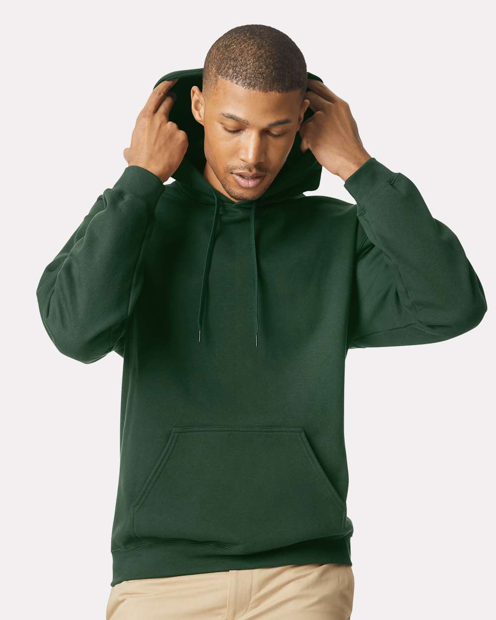 Unisex Softstyle® Midweight Hooded Sweatshirt - SF500