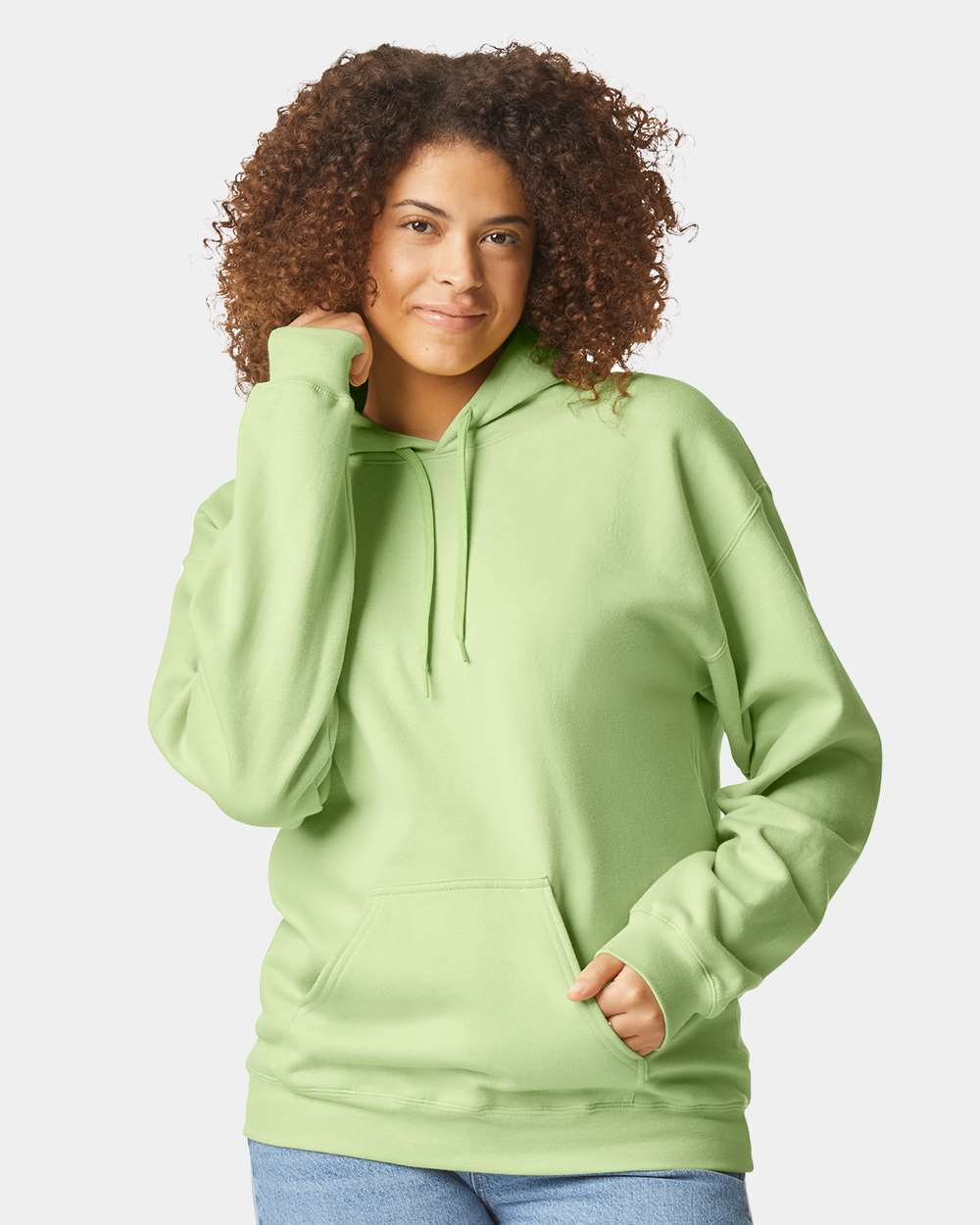 Unisex Softstyle® Midweight Hooded Sweatshirt - SF500