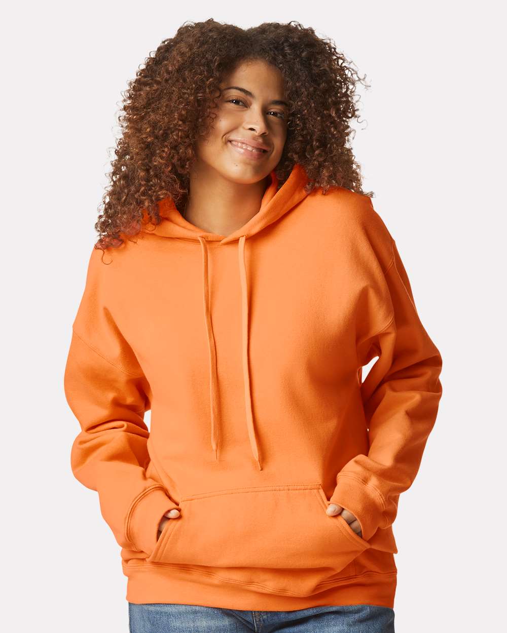 Unisex Softstyle® Midweight Hooded Sweatshirt - SF500