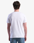 Adult Jerico Organic Short Sleeve Henley, style 10, White