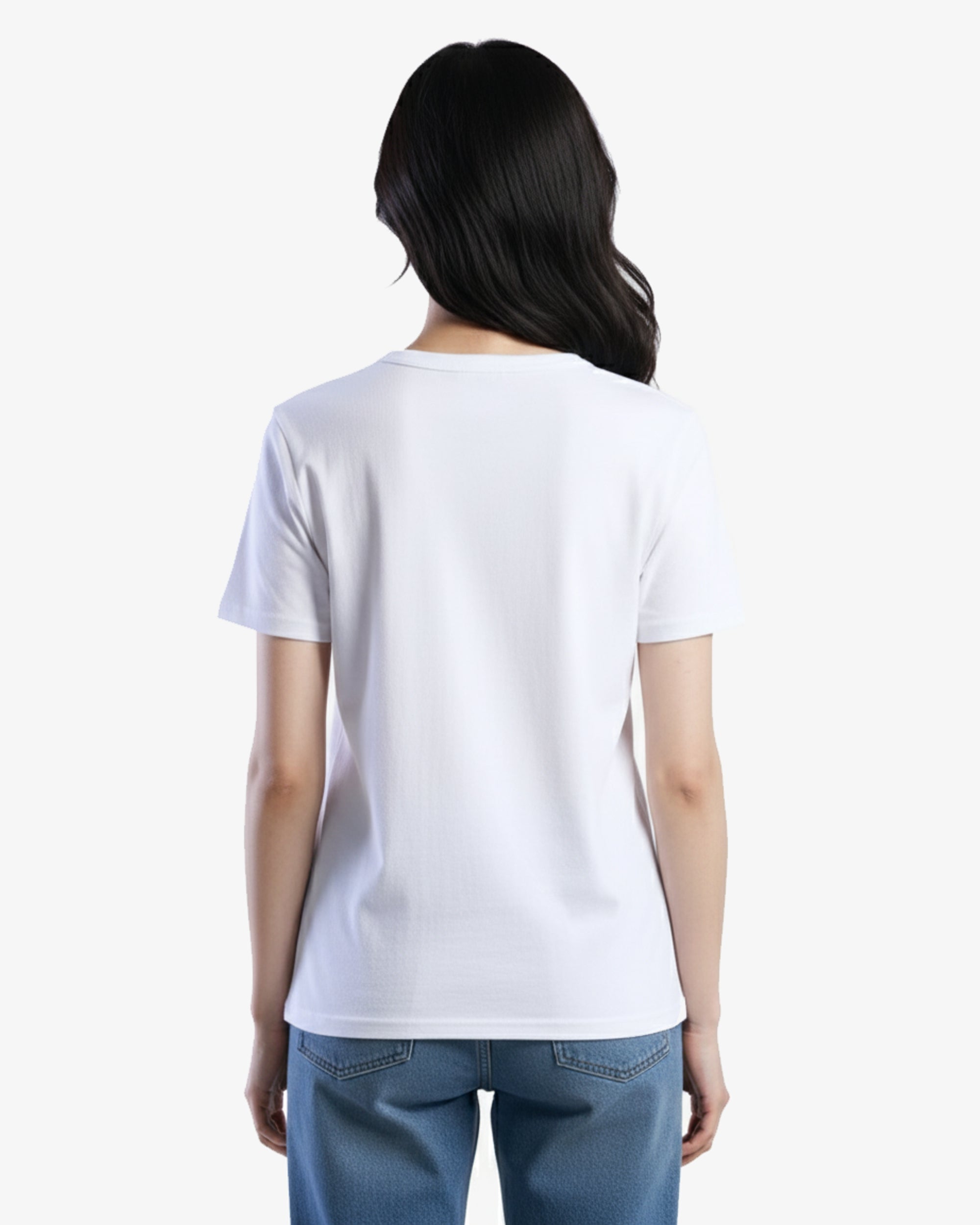 Adult Jerico Organic Short Sleeve Henley, style 10, White