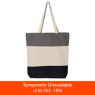 11L Tri-Color Tote, Print Me Shirts