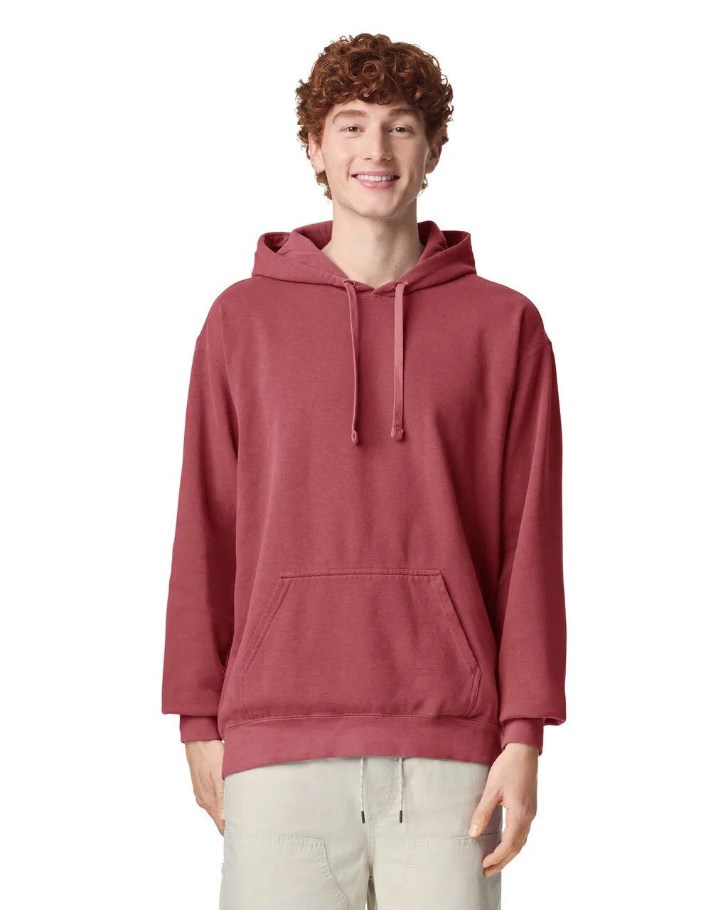 Garment-Dyed Hooded Sweatshirt - 1567