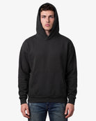 Adult Jerico Organic Oversized Hooded Sweatshirt, style 17, Black
