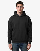 Adult Jerico Organic Oversized Hooded Sweatshirt, style 17, Black