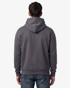 Adult Jerico Organic Oversized Hooded Sweatshirt, style 17, Oil Grey
