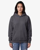 Adult Jerico Organic Oversized Hooded Sweatshirt, style 17, Oil Grey