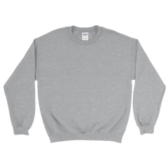 Custom Heavy Blend™ Crewneck Sweatshirt - 18000 - Print Me Shirts - Sport Grey - Front