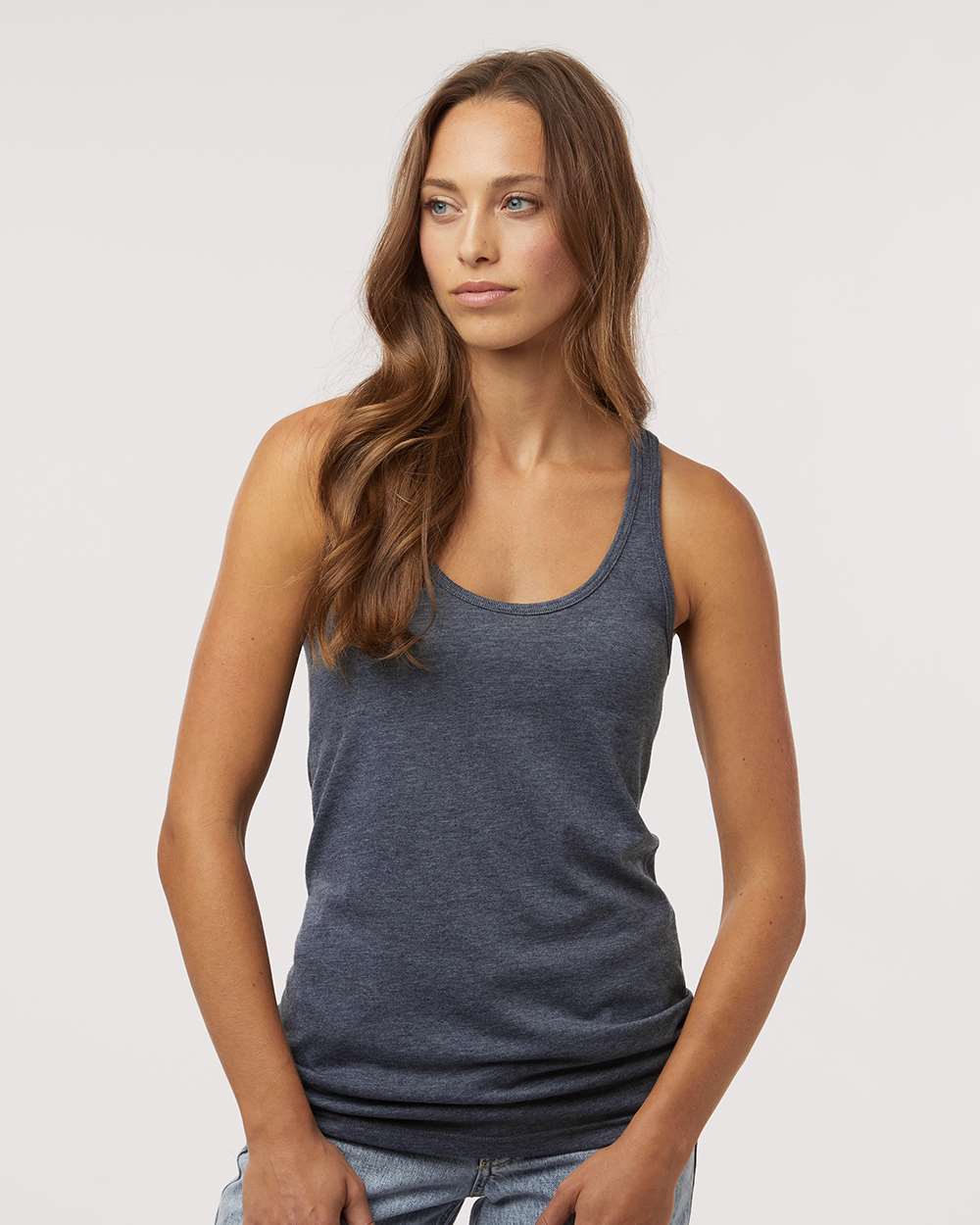 Women's Racerback Blend Tank - 3590