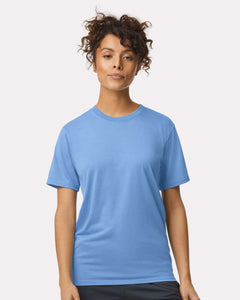 Custom Performance® T-Shirt - 42000 - Print Me Shirts - Caroline Blue - Front - Lifestyle