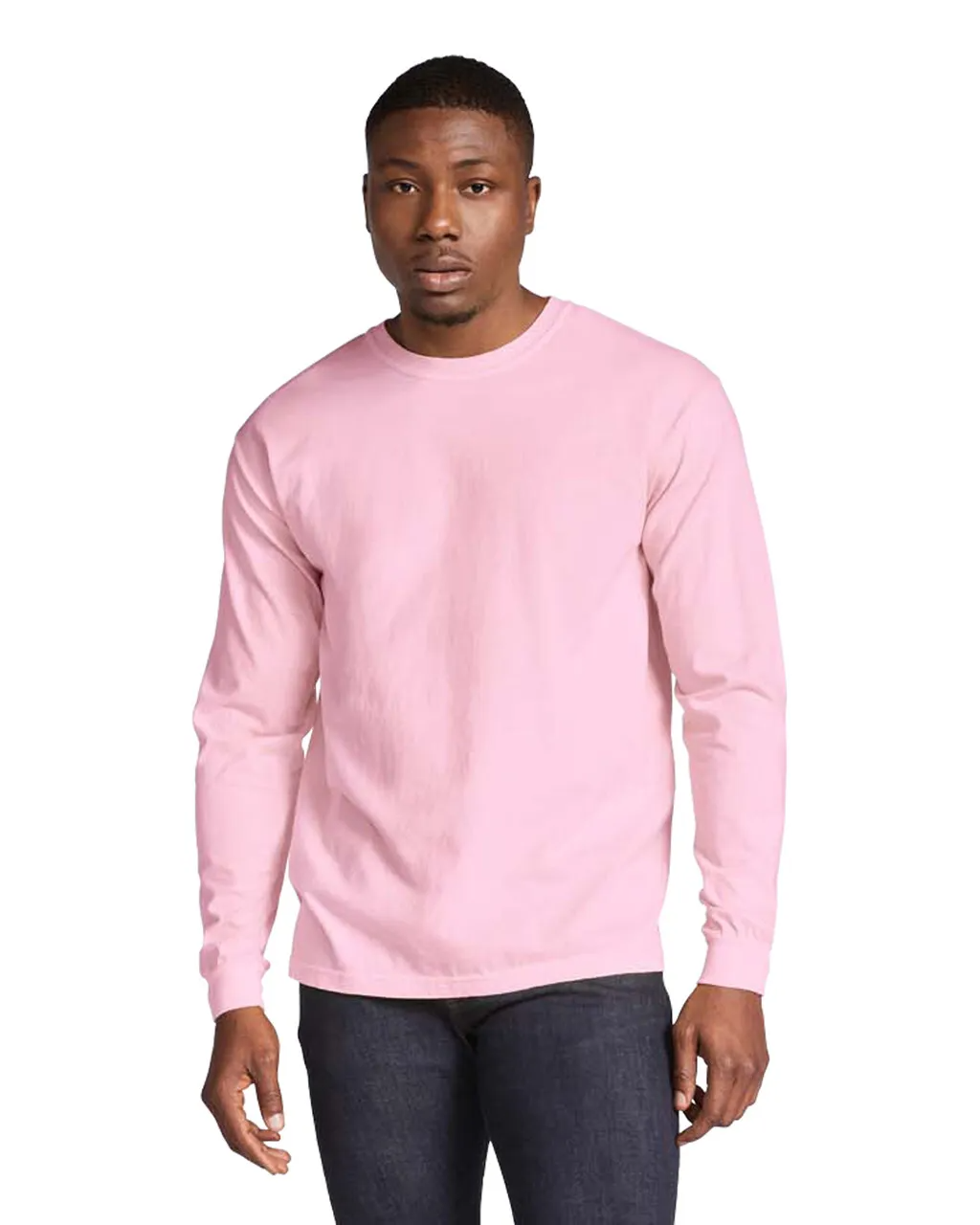 Garment-Dyed Heavyweight Unisex Long Sleeve T-Shirt - 6014