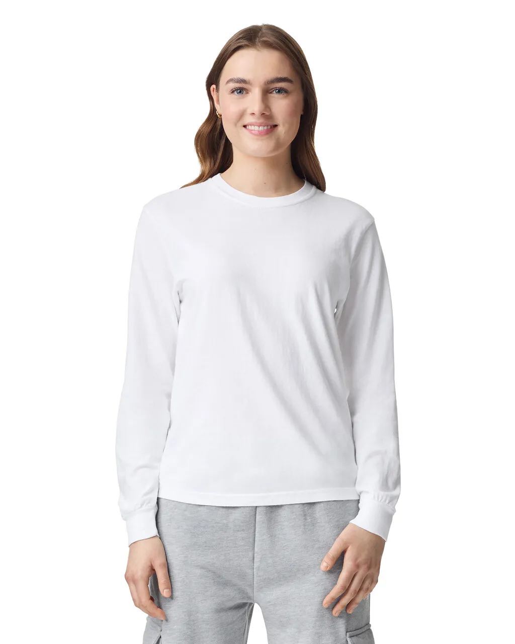 Garment-Dyed Heavyweight Unisex Long Sleeve T-Shirt - 6014