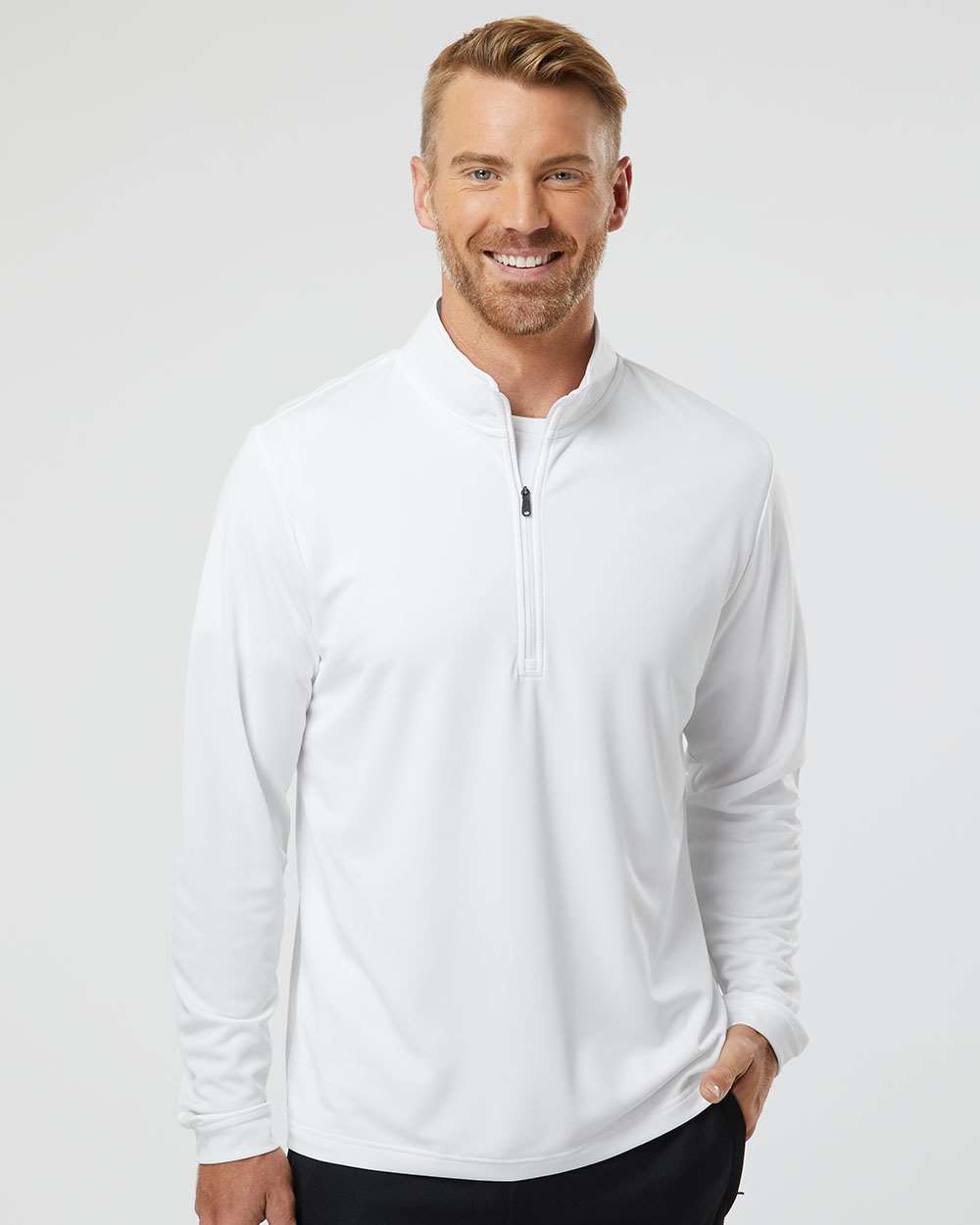 Lightweight Quarter-Zip Pullover - A401 - Print Me Shirts