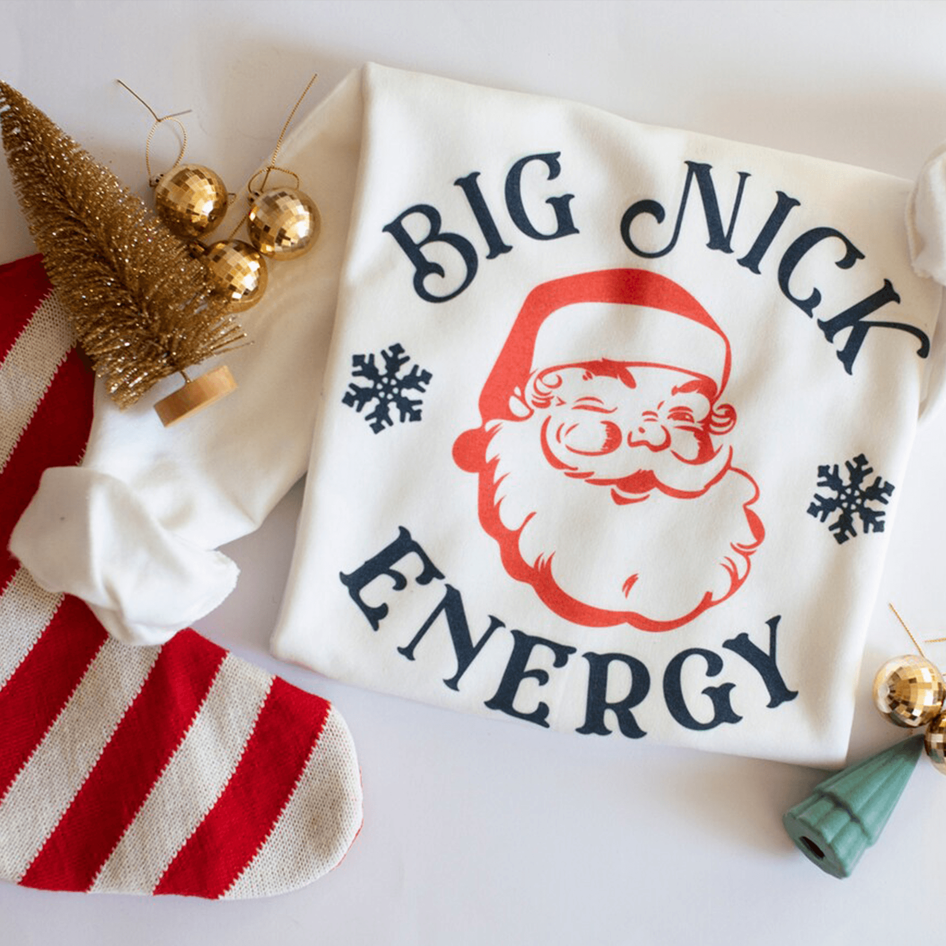 Big Nick Energy Christmas Sweater | Print Me Shirts