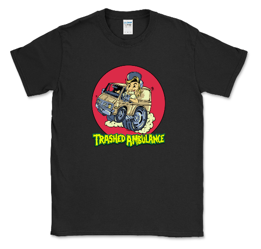 Ambulancia de la basura - Camiseta de fiesta en la playa