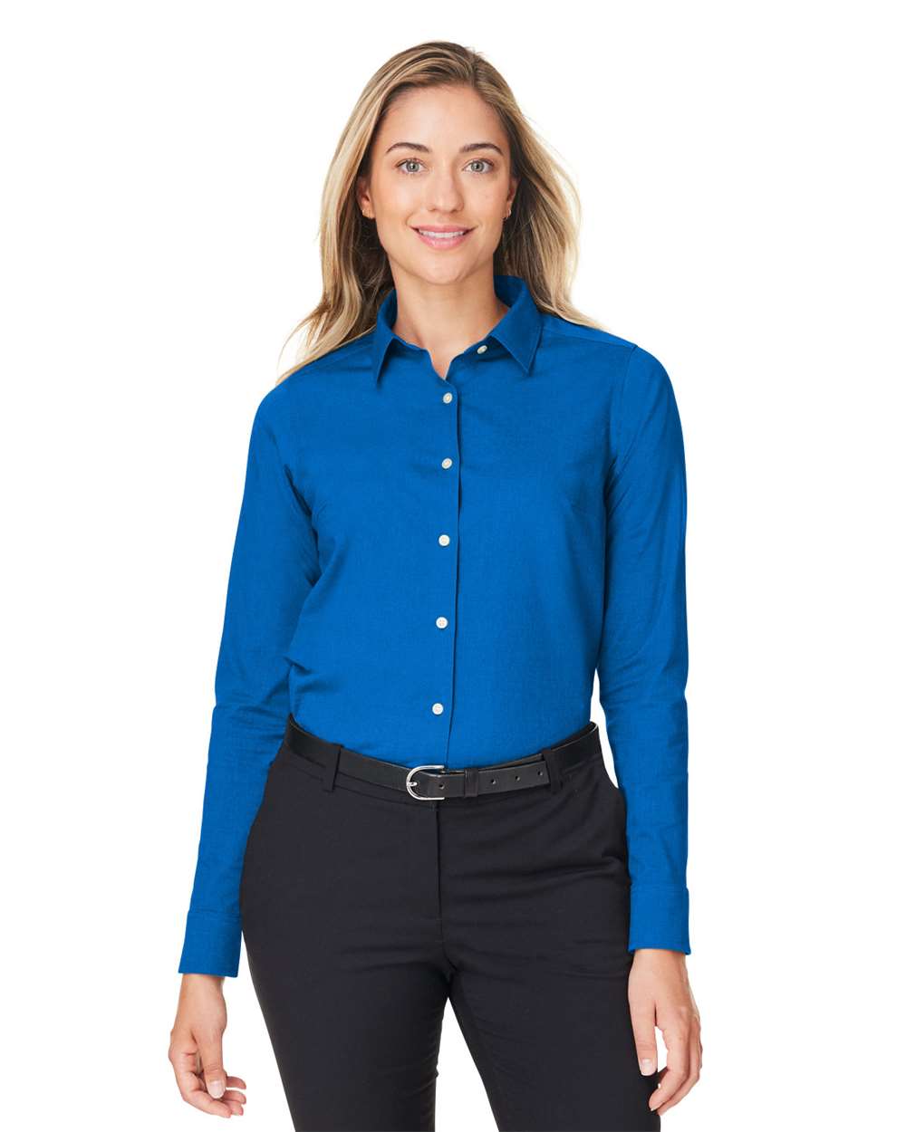 Women's CrownLux Performance® Spencer Poplin Dress Shirt - DG505W