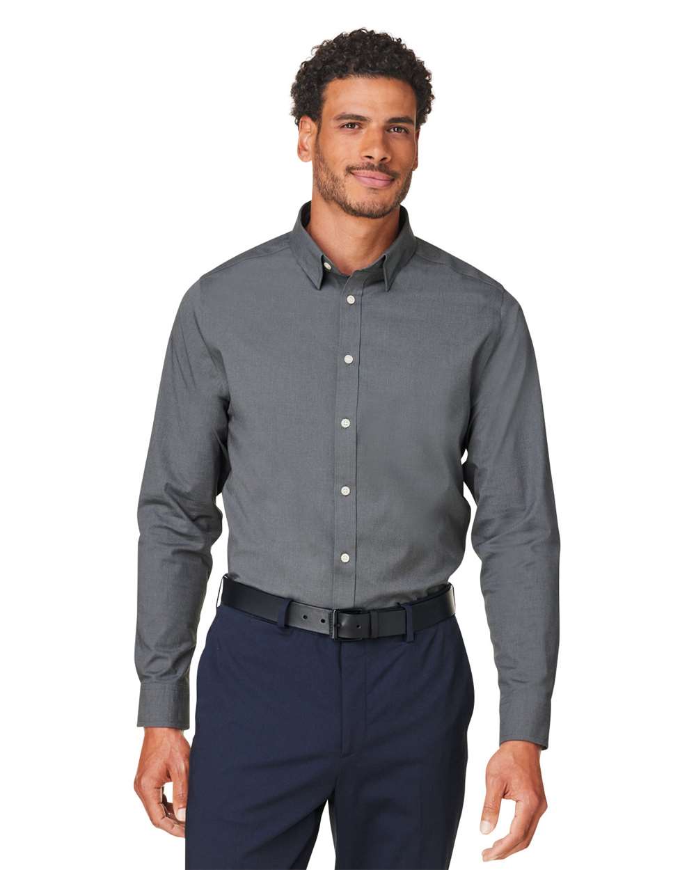 CrownLux Performance® Spencer Poplin Dress Shirt - DG505