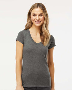 Women's Deluxe Blend V-Neck T-Shirt - 3542 – image 13