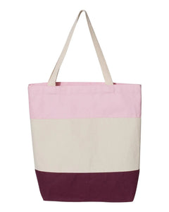 11L Tri-Color Tote - Print Me Shirts