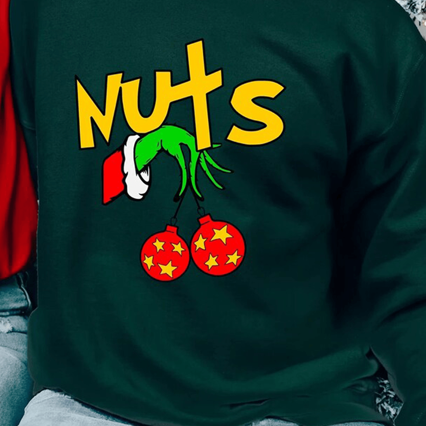 Chest Nuts Couples Sweaters | Print Me Shirts