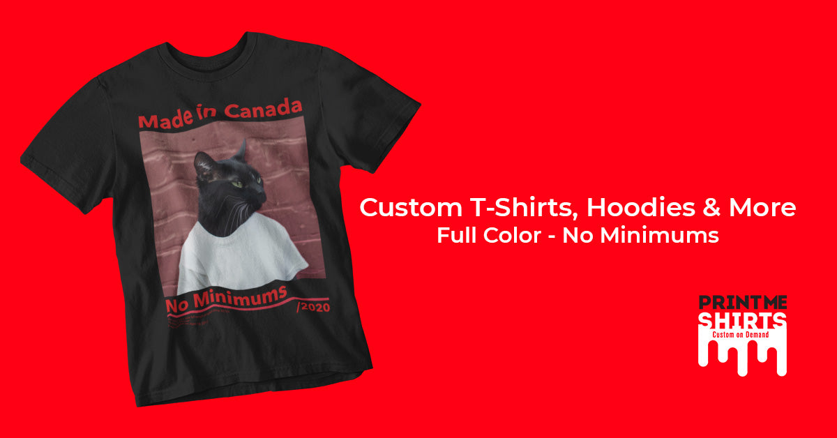 Print Me Shirts | Custom T-Shirt Printing in Vaudreuil & Canada