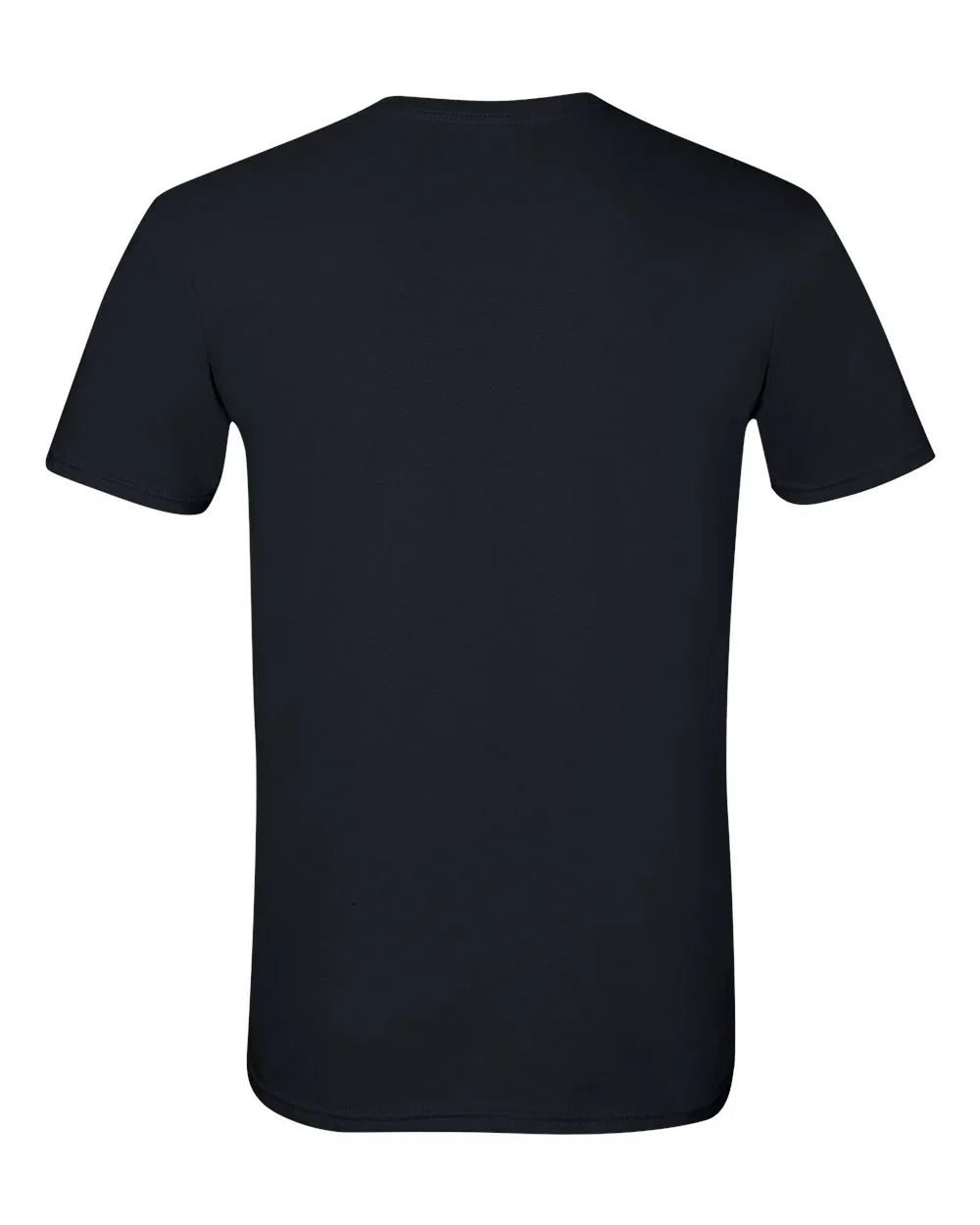 Custom Softstyle® T-Shirt - 64000 - Print Me Shirts - Black - Back
