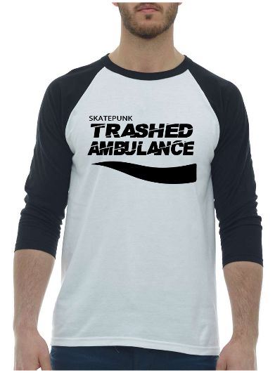 T-shirt de baseball à manches trois-quarts raglan - 5540