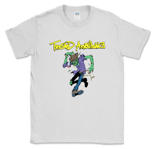 T-shirt Ambulance saccagée - Ambulance de l'État