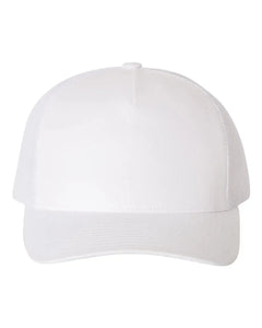 Five-Panel Retro Trucker Cap - 6506 - Print Me Shirts