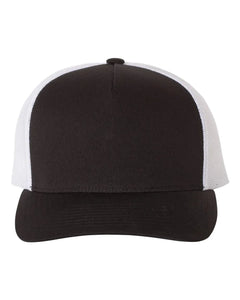 Five-Panel Retro Trucker Cap - 6506 - Print Me Shirts
