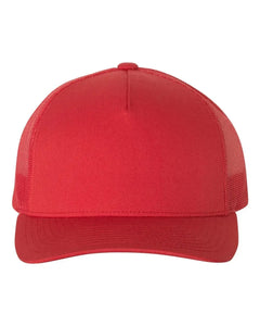 Five-Panel Retro Trucker Cap - 6506 - Print Me Shirts