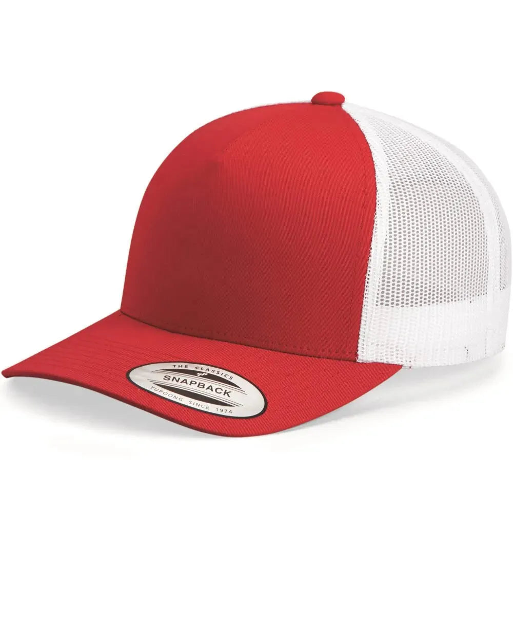 Five-Panel Retro Trucker Cap - 6506 - Print Me Shirts