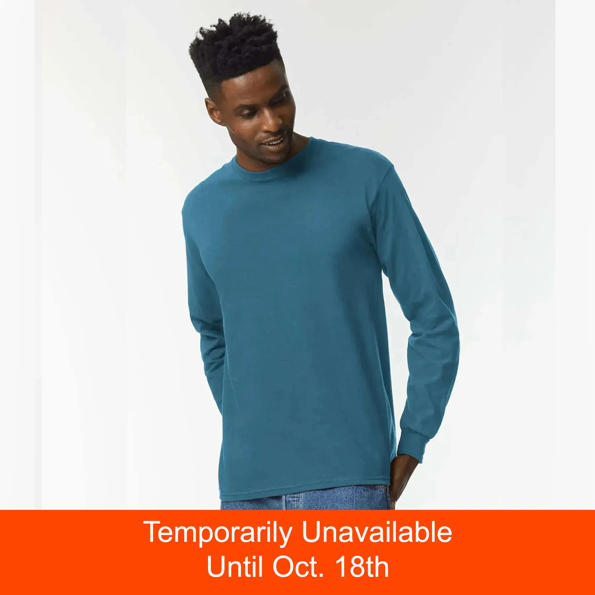 Custom Gildan Ultra Cotton Long Sleeve T Shirt Personalized Print Me Shirts