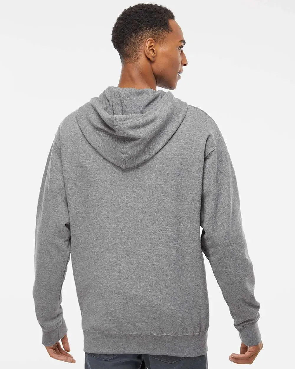 Midweight Full-Zip Hooded Sweatshirt - SS4500Z - Print Me Shirts